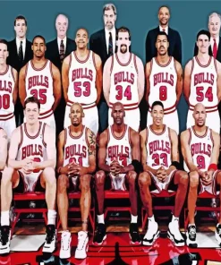 Chicago Bulls Players Diamond Painting