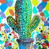 Colorful Cactus Art Diamond Painting