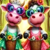 Cute Funny Cows Diamond Painting