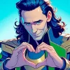 Cute Funny Loki Diamond Painting