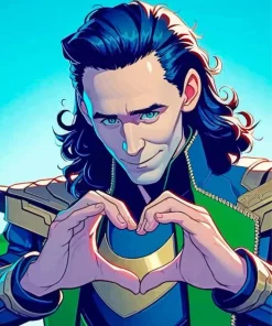 Cute Funny Loki Diamond Painting