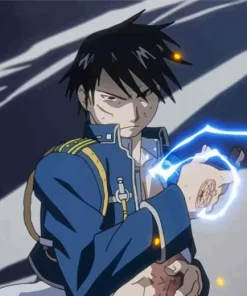 Fullmetal Alchemist Mustang Art Diamond Painting