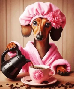 Funny Dog Art Diamond Painting