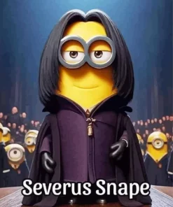 Funny Minion Severus Snape Diamond Painting