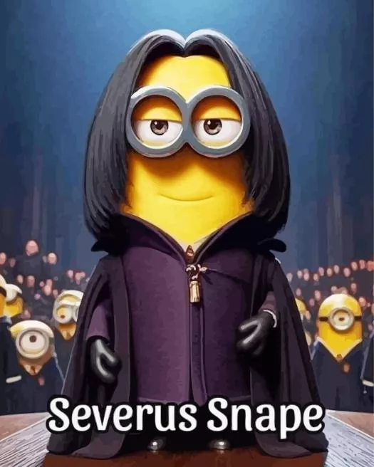 funny minion severus snape Diamond Paintings Funny Minion Severus Snape Diamond Painting