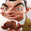 Funny Mr Bean Diamond Painting