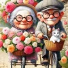 Funny Old Couple Diamond Painting