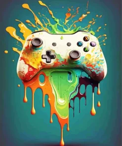 Gamepad Art Diamond Painting