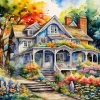 Garden House Diamond Painting