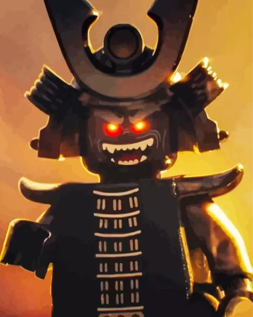 garmadon ninjago Diamond By Numbers Garmadon Ninjago Diamond Painting