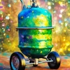 Gas Bottle Diamond Painting