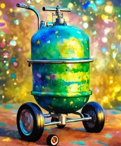 Gas Bottle Diamond Painting