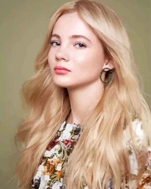 gorgeous Freya Allan Diamond By Numbers Gorgeous Freya Allan Diamond Painting