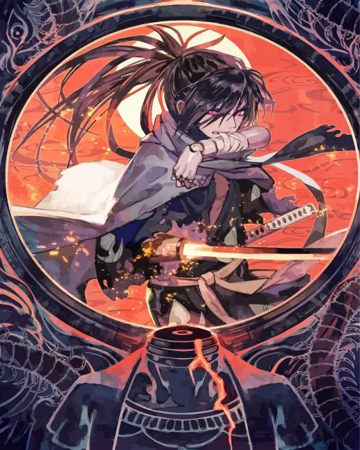 hyakkimaru art Diamond Dotz Hyakkimaru Art Diamond Painting