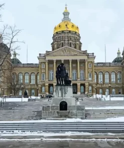 Iowa State Capitol Diamond Painting