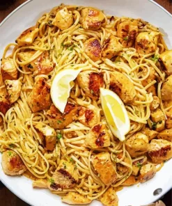 Italian Linguine Dish Diamond Painting