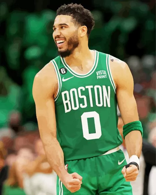 jayson tatum Diamond Paints Jayson Tatum Diamond Painting