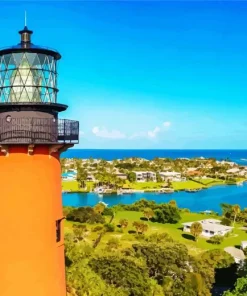 Jupiter Inlet Lighthouse Diamond Painting