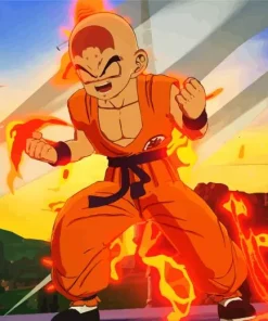 Krillin Dragon Ball Diamond Painting