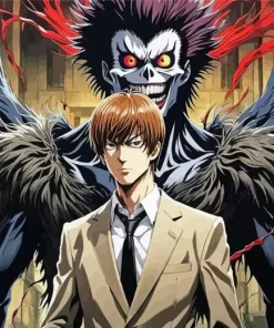 Light And Ryuk Diamond Painting