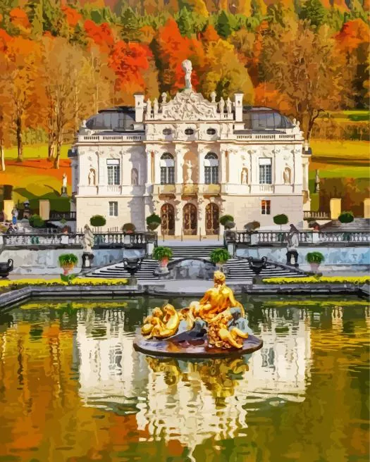linderhof palace germany Diamond Paintings Linderhof Palace Germany Diamond Painting