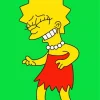 Lisa Simpson Diamond Painting
