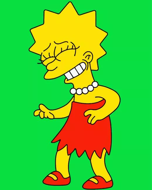 lisa simpson Diamond By Numbers Lisa Simpson Diamond Painting