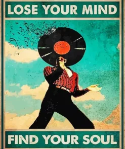Lose Your Mind Find Your Soul Diamond Painting