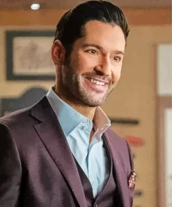 Lucifer Tom Ellis Diamond Painting