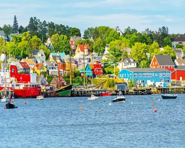 lunenburg canada Diamond Paints Lunenburg Canada Diamond Painting