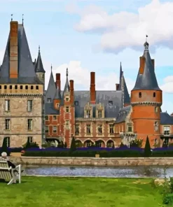 Maintenon Castle Diamond Painting