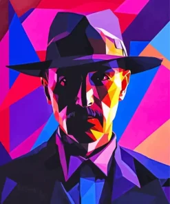 Man With A Hat Diamond Painting