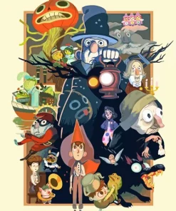 Over The Garden Wall Diamond Painting