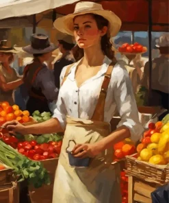 Retro French Seller Diamond Painting