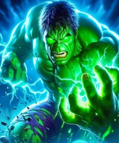 Super Hero Hulk Diamond Painting