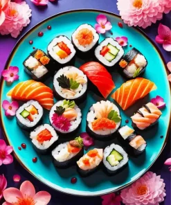 Sushi Art Diamond Painting
