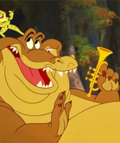 The Princess And The Frog Louis Diamond Painting