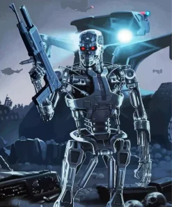 The Terminator Skynet Diamond Painting