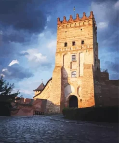 Ukraine Lubarts Castle Diamond Painting